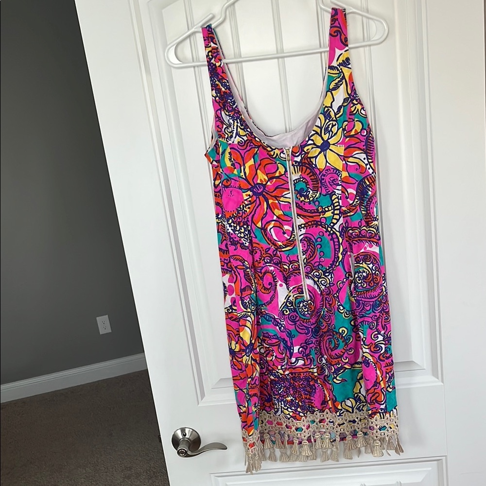 Lily Pulitzer Vibrant Multicolor Sleeveless Dress - Picture 5 of 5